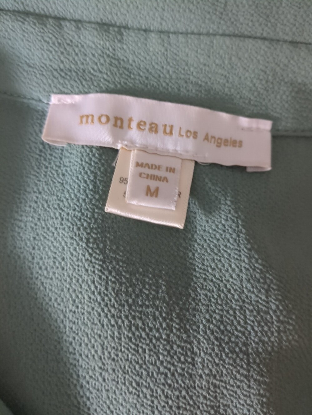 **3/$10** Monteau Los Angeles Dress Size Medium - Picture 7 of 8